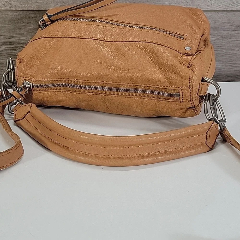 Liebeskind Berlin Camel/Tan Leather Shoulder Bag